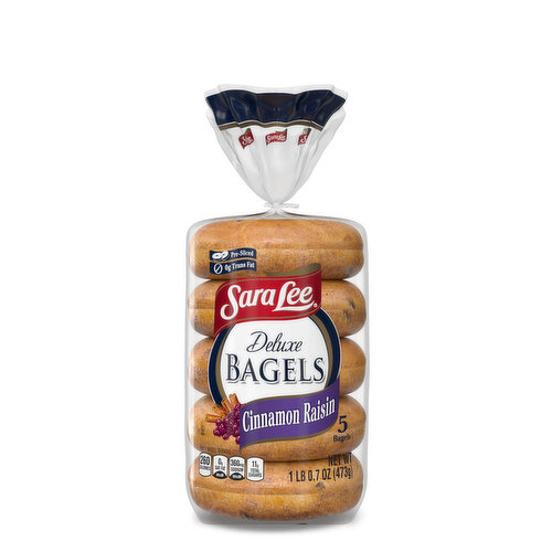 Sara Lee Cinnamon Raisin Bagels