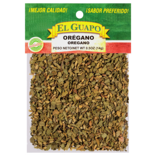 El Guapo Whole Oregano (Orégano Mexicano Entero)