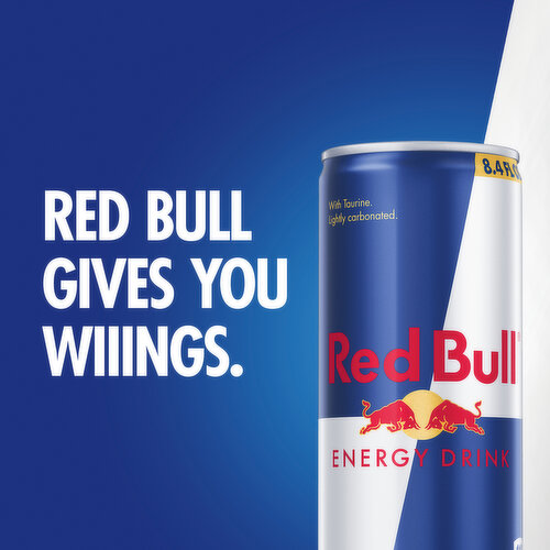 Red Bull Energy Drink, 80mg Caffeine, 8.4 fl oz
