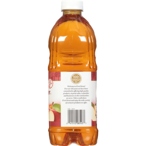 First Street 100% Juice, Apple Cider