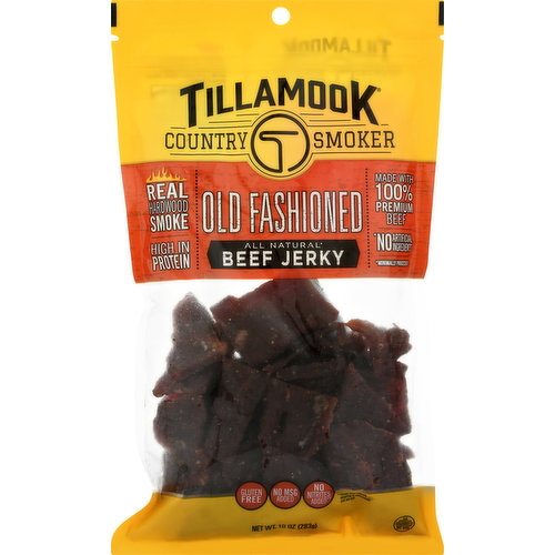 Tillamook Country Smoker Beef Jerky, Old Fashioned
