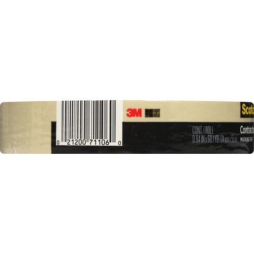 3M Masking Tape, Contractor Grade