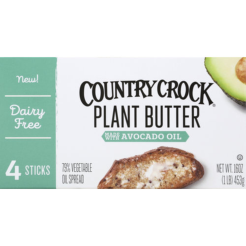 Country Crock Plant Butter, Avocado Oil, Sticks