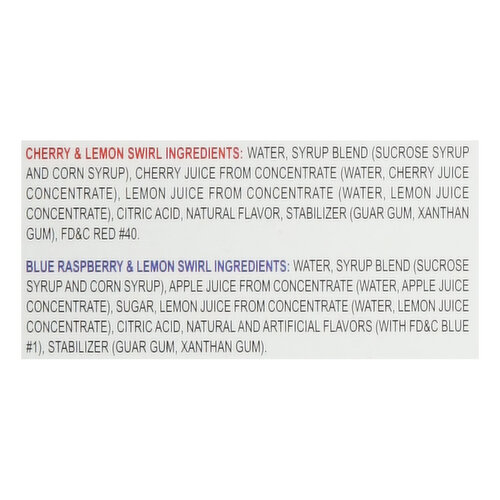 Luigi's Real Italian Ice, Red, White, & Blue