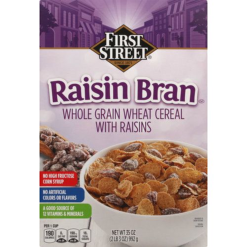 First Street Raisin Bran