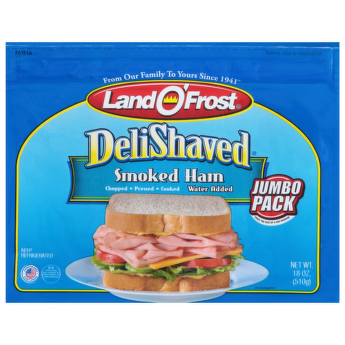 Land O'Frost Smoked Ham, Jumbo Pack