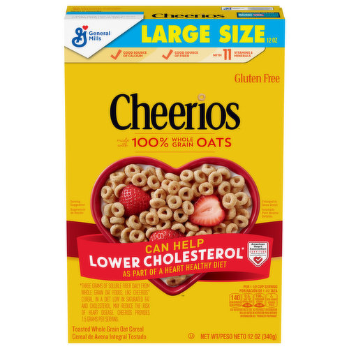 Cheerios Cereal, Large Size