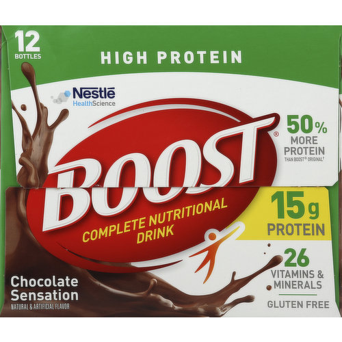 Boost Balanced Nutritional Drink, High Protein, Rich Chocolate