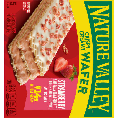 Nature Valley Crispy Creamy Strawberry Wafer Bars