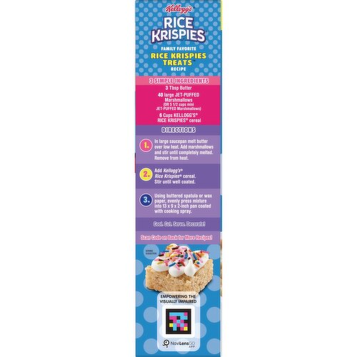Rice Krispies Breakfast Cereal, Original, Family Size