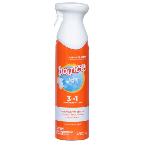 Bounce Clothing Spray, 3 in 1