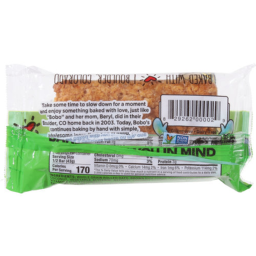 Bobo's Oat Bar, Coconut