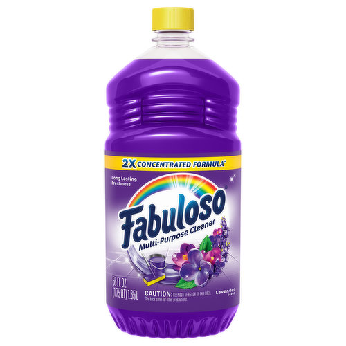 Fabuloso Multi-Purpose Cleaner, 2X Concentrated Formula, Lavender