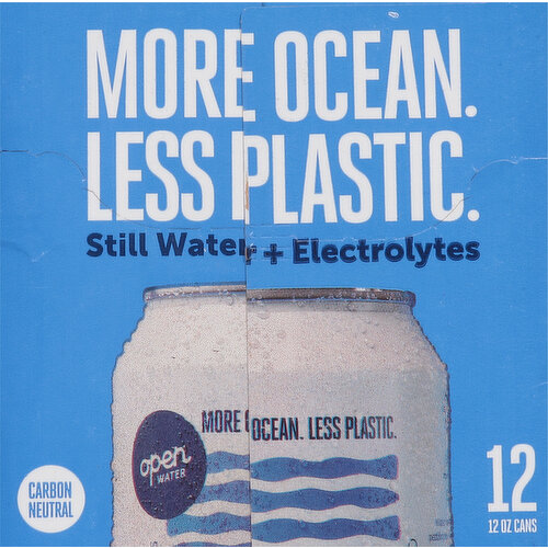 Open Water Still Water + Electrolytes