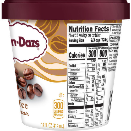 Haagen-Dazs Ice Cream, Coffee