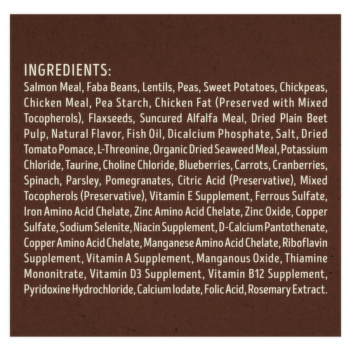 Supreme Source Dog Food, Salmon Meal and Sweet Potato Recipe, Grain-Free, Super-Premium