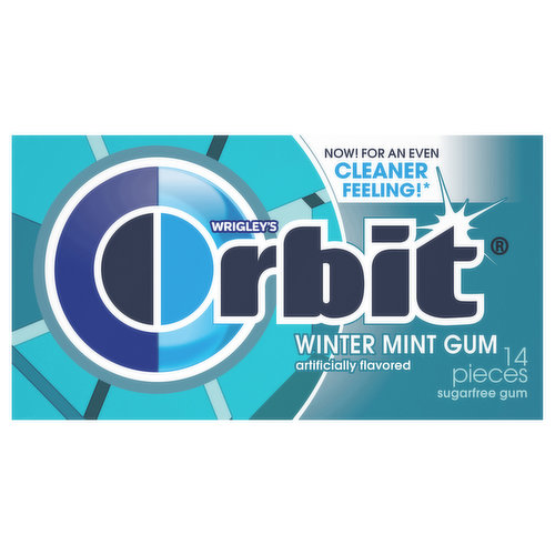 Orbit Gum, Sugarfree, Winter Mint