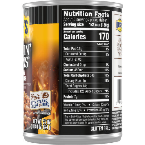 Bush's Best Bourbon & Brown Sugar Grillin' Beans