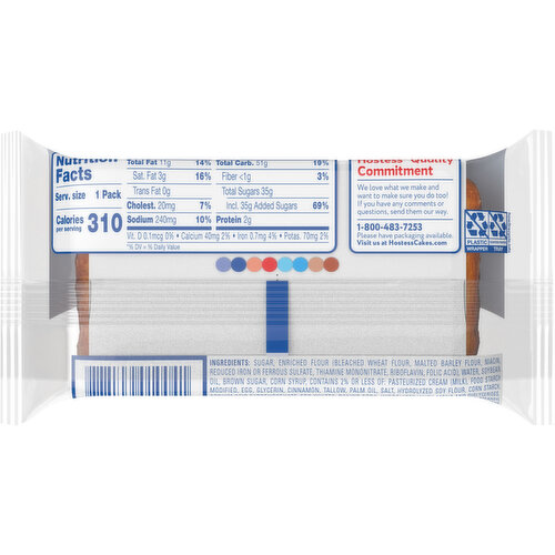 Hostess Cinnamon Streusel Coffee Cakes