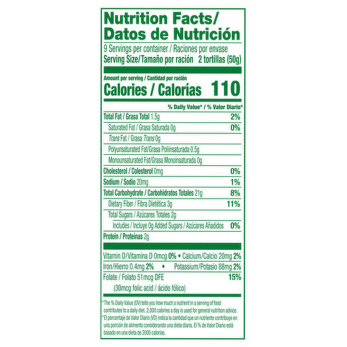 Guerrero White Corn Tortillas