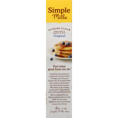 Simple Mills Pancake & Waffle, Original, Almond Flour