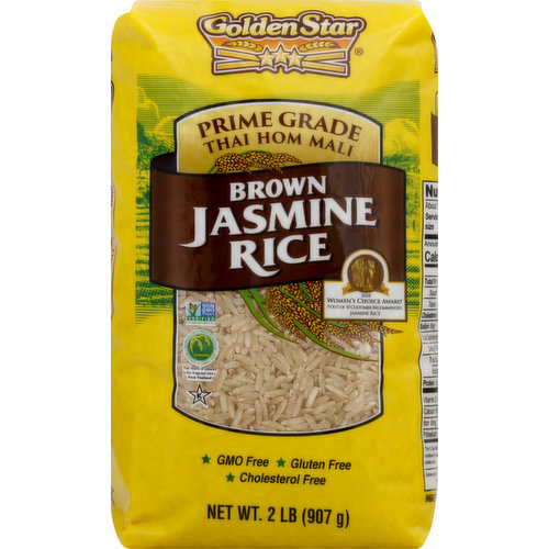Golden Star Jasmine Rice, Brown