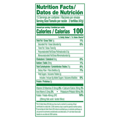 Guerrero White Corn Tortillas