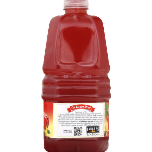 Langers Lemonade, Mango Strawberry