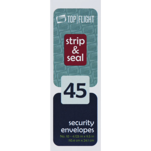 Top Flight Envelopes, Security