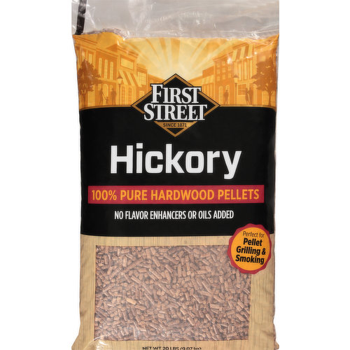 First Street Hardwood Pellets, Hickory