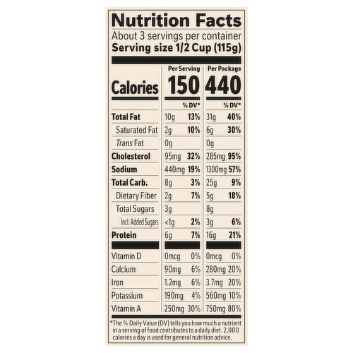Stouffer's Spinach Souffle