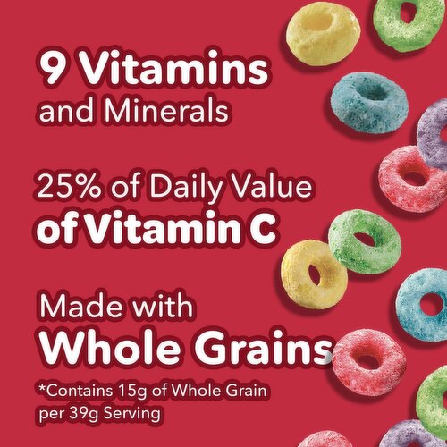 Froot Loops Breakfast Cereal, Original, Family Size
