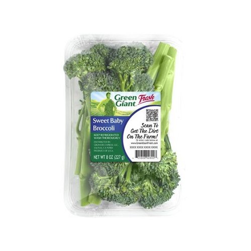 Org. Baby Broccoli, 8 oz