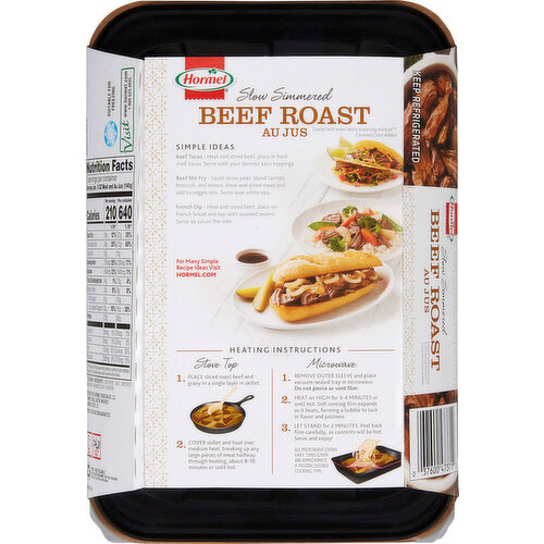 Hormel Beef Roast Au Jus, Slow Simmered