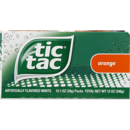 Tic Tac, Orange, 1 oz