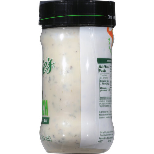 Marie's Dressing + Dip, Creamy Ranch