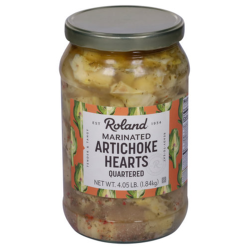 Roland Artichoke Hearts, Marinated, Quartered