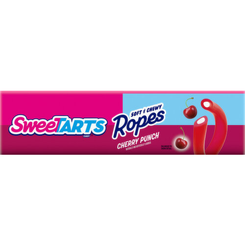 Sweetarts Ropes, Cherry Punch, Soft & Chewy