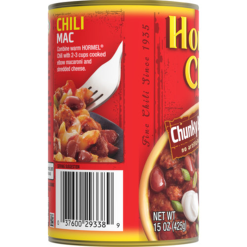 Hormel Chili Chunky Beef Chili