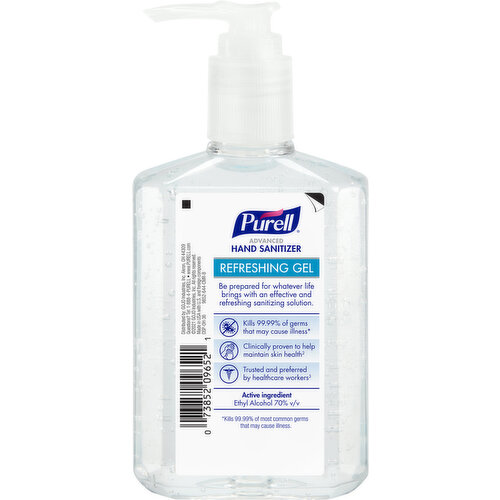 Purell Hand Sanitizer, Advanced, Refreshing Gel