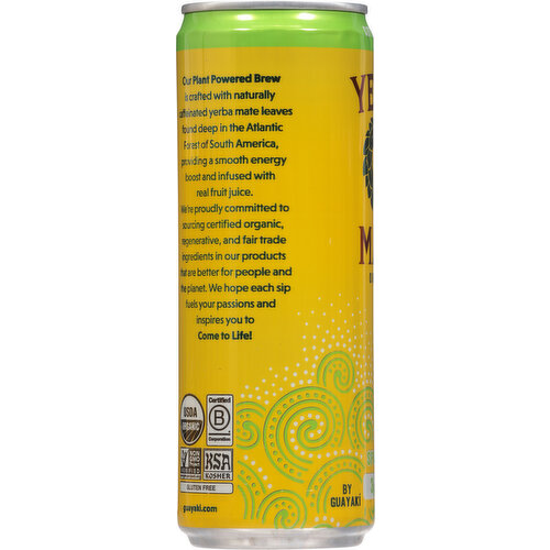Guayaki Organic Sparkling Citrus Spark Yerba Mate