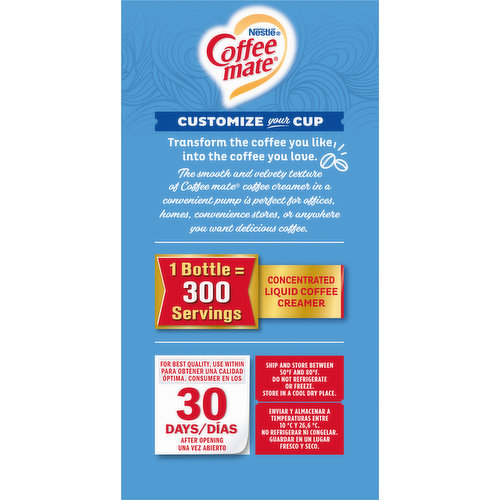 Coffee-Mate Coffee Creamer, Concentrated, French Vanilla