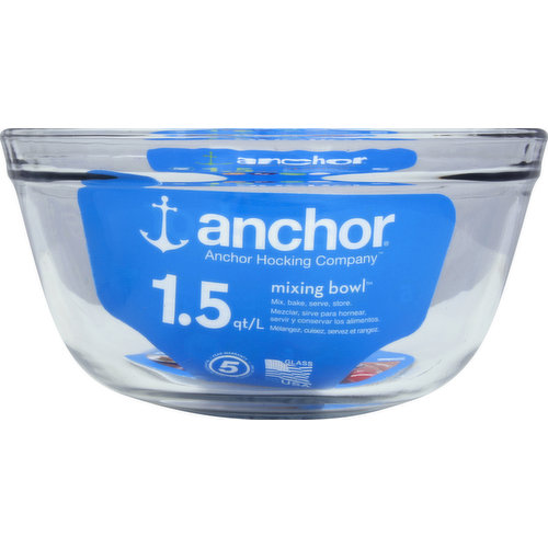 Anchor Mixing Bowl, 1.5 Quarts/Liter