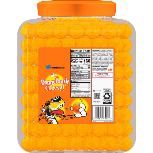 Chester's Cheese Flavored Snacks, Cheddar Flavored