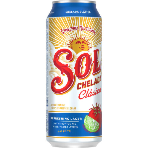 Sol Chelada Clasica Beer
