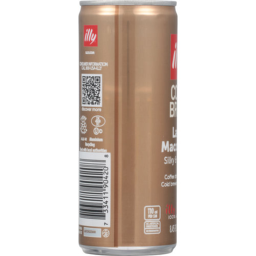 Illy Coffee Drink, Latte Macchiato, Cold Brew