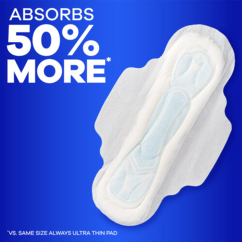 Always Maxi Pads with Wings, Size 2