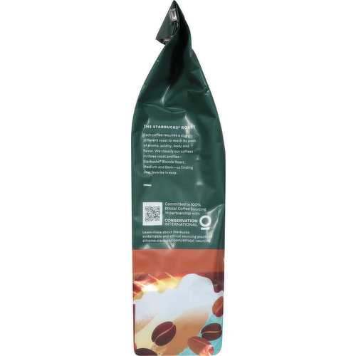 Starbucks Coffee, 100% Arabica, Ground, Medium Roast, Breakfast Blend