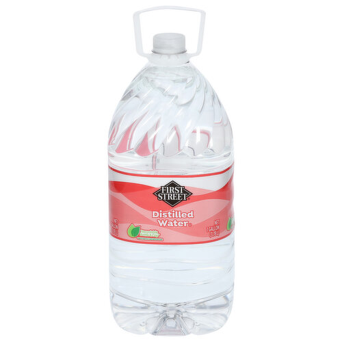 First Street Distilled Water