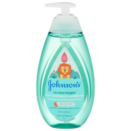 Johnson's Shampoo & Conditioner, 2-in-1